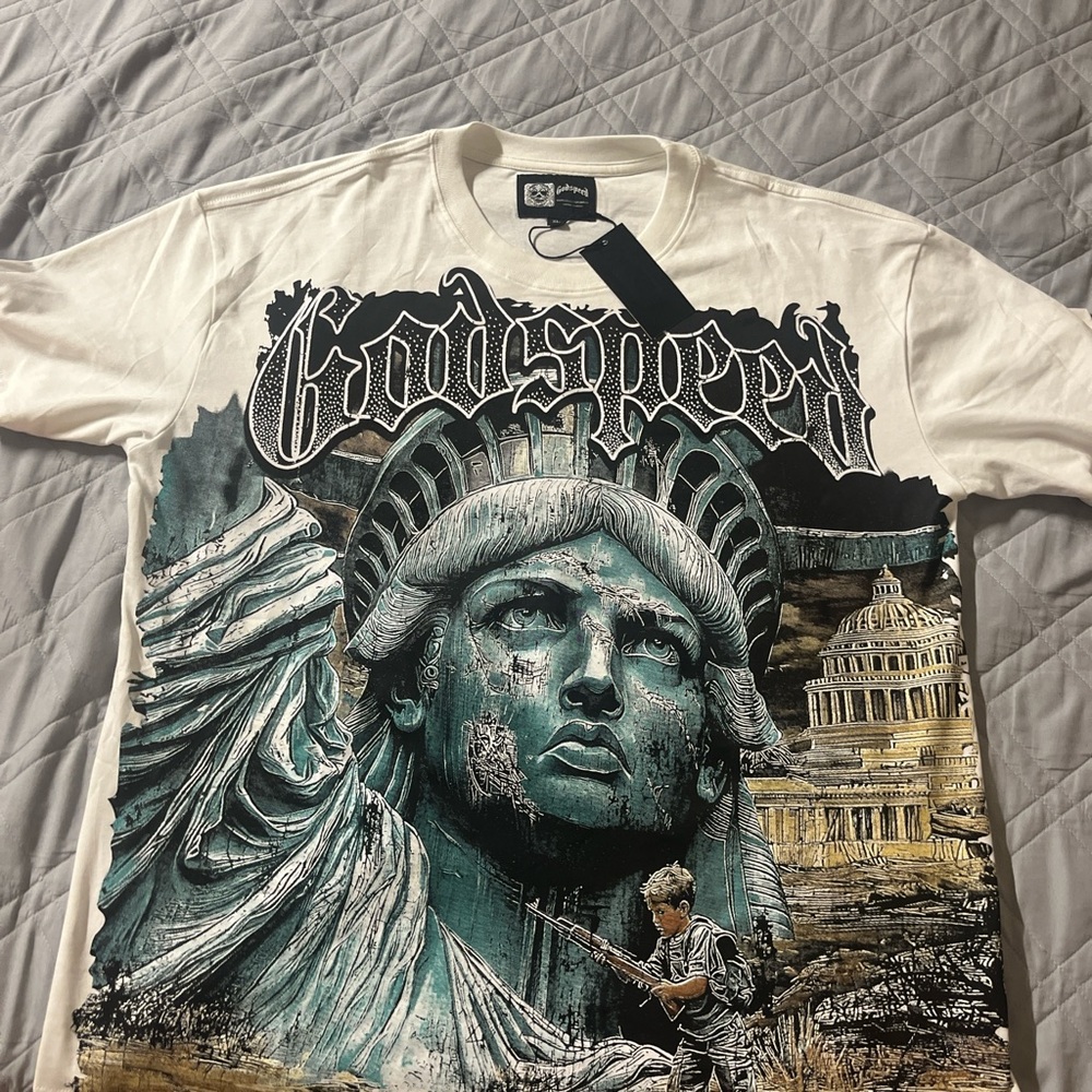 Men's Graphic Tee - White
